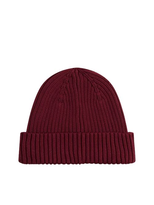 Cappello in maglia di cotone bordeaux Tommy Jeans | AM0AM13669XIU